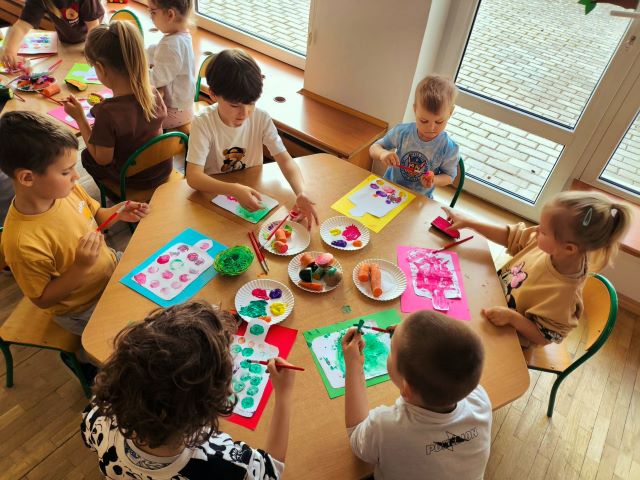 owocowe stempelki tulipankow