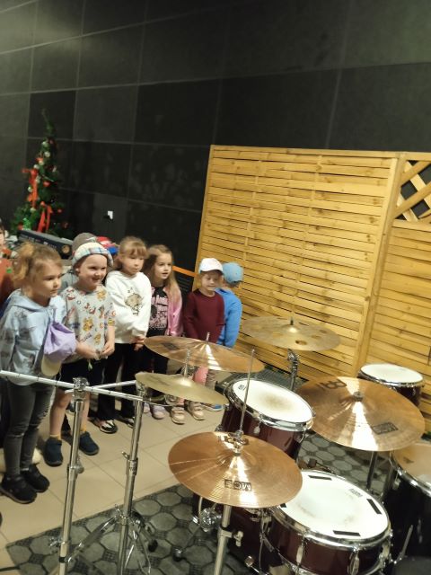 tulipanki przy perkusji